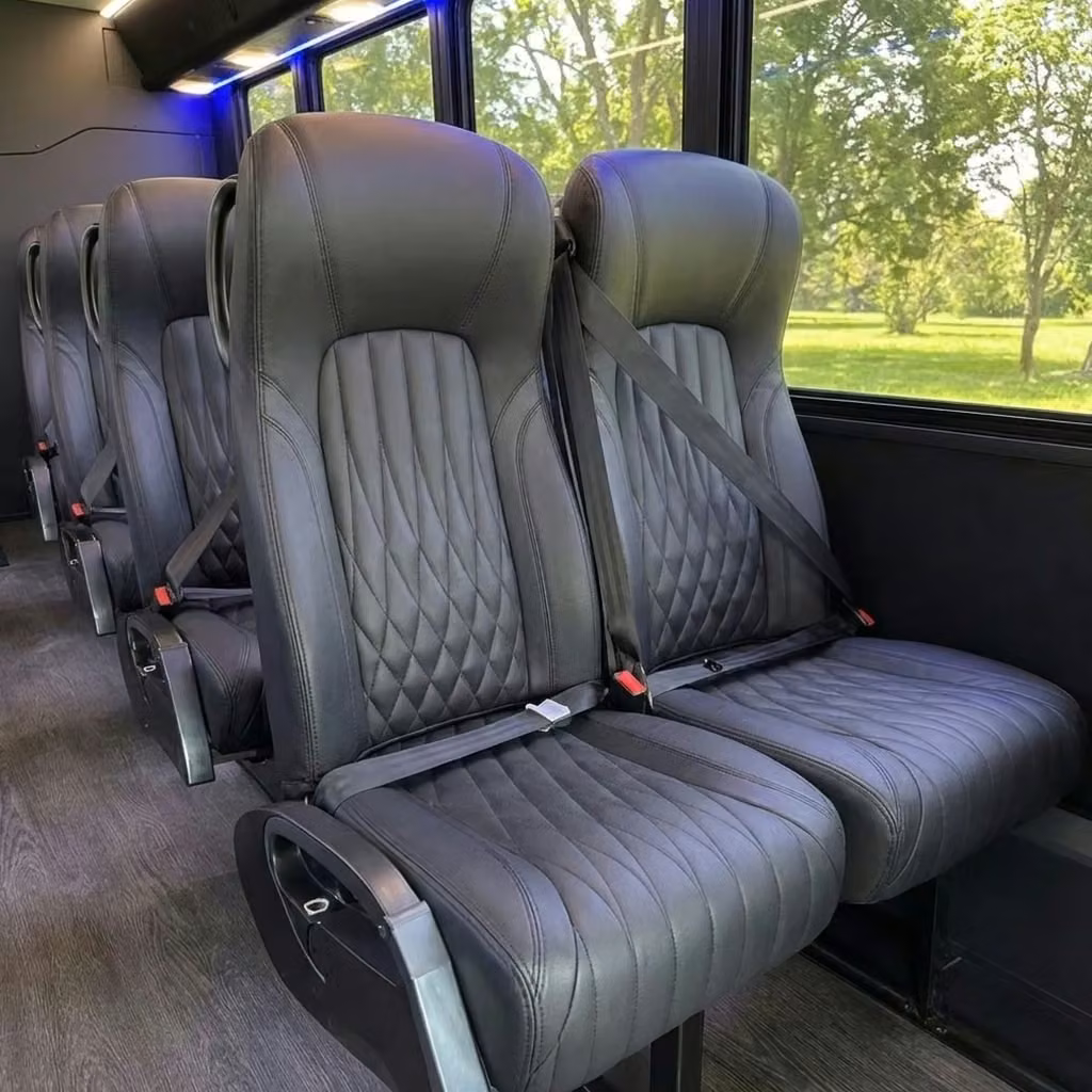 san dimas 20 passenger minibus high back seats