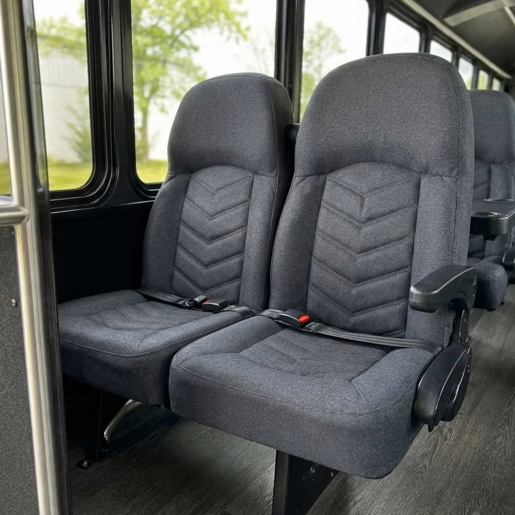 san dimas 25 passenger minibus high back seats