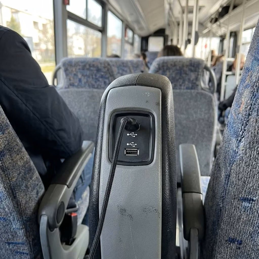 san dimas 28 passenger minibus usb charging