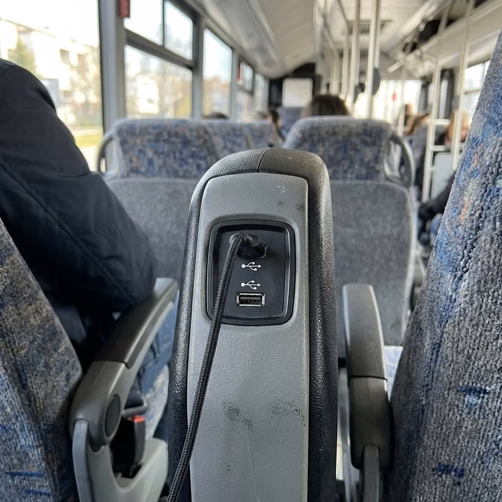 san dimas 35 passenger minibus usb charging