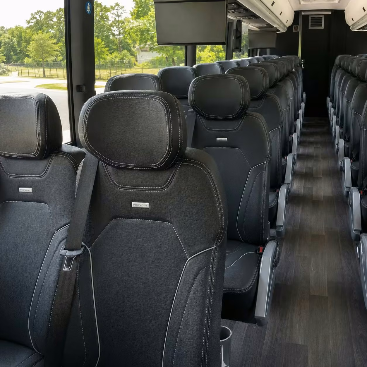 san dimas charter bus interior 2