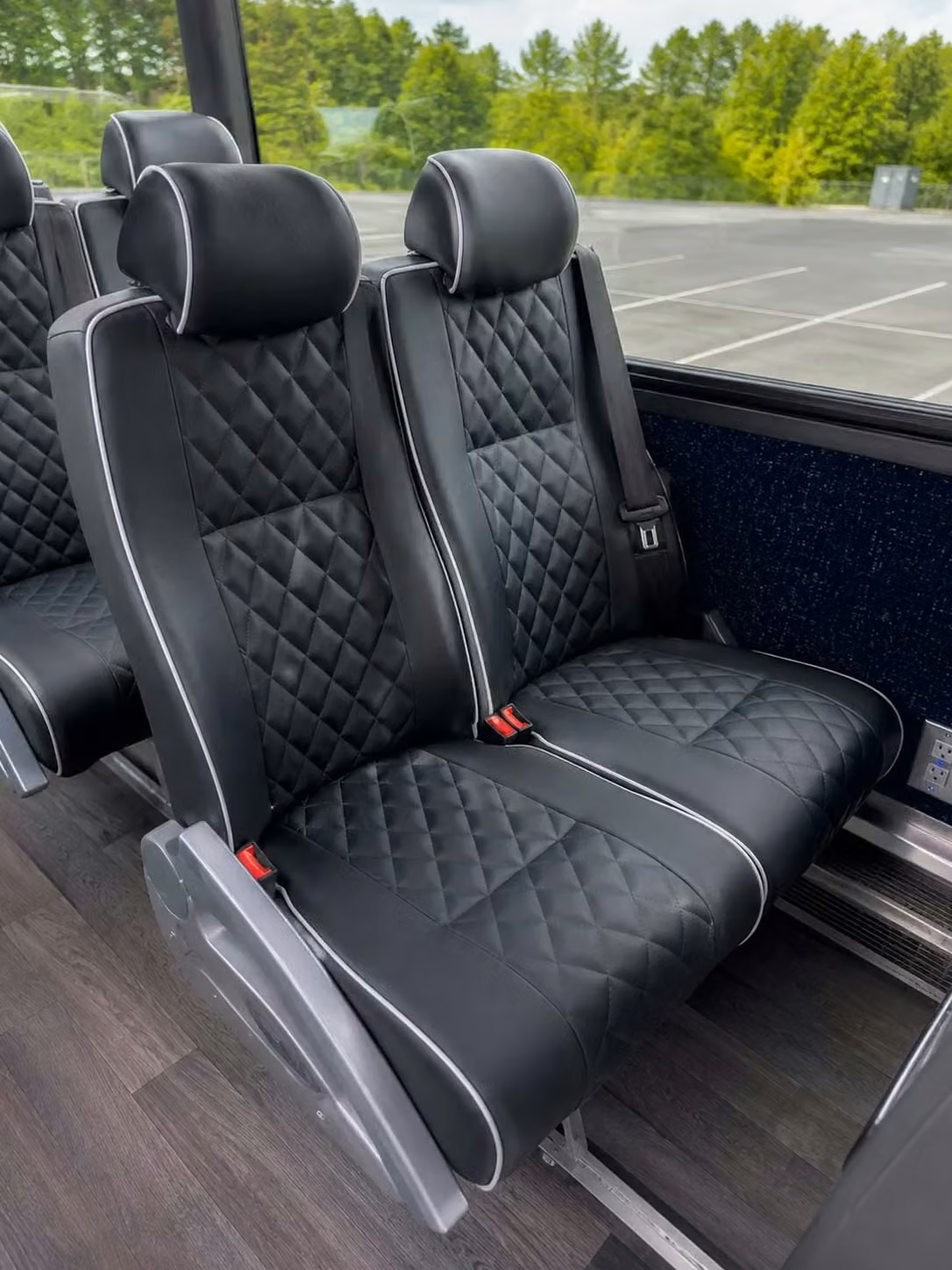san dimas charter bus reclining seats