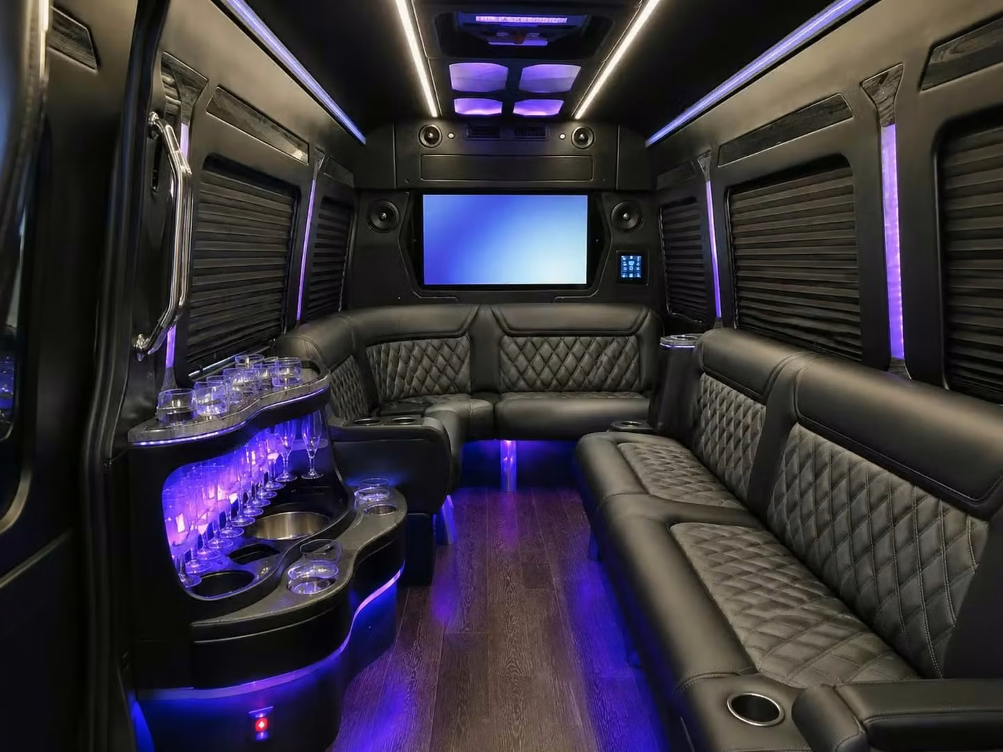 san dimas party bus smart tvs