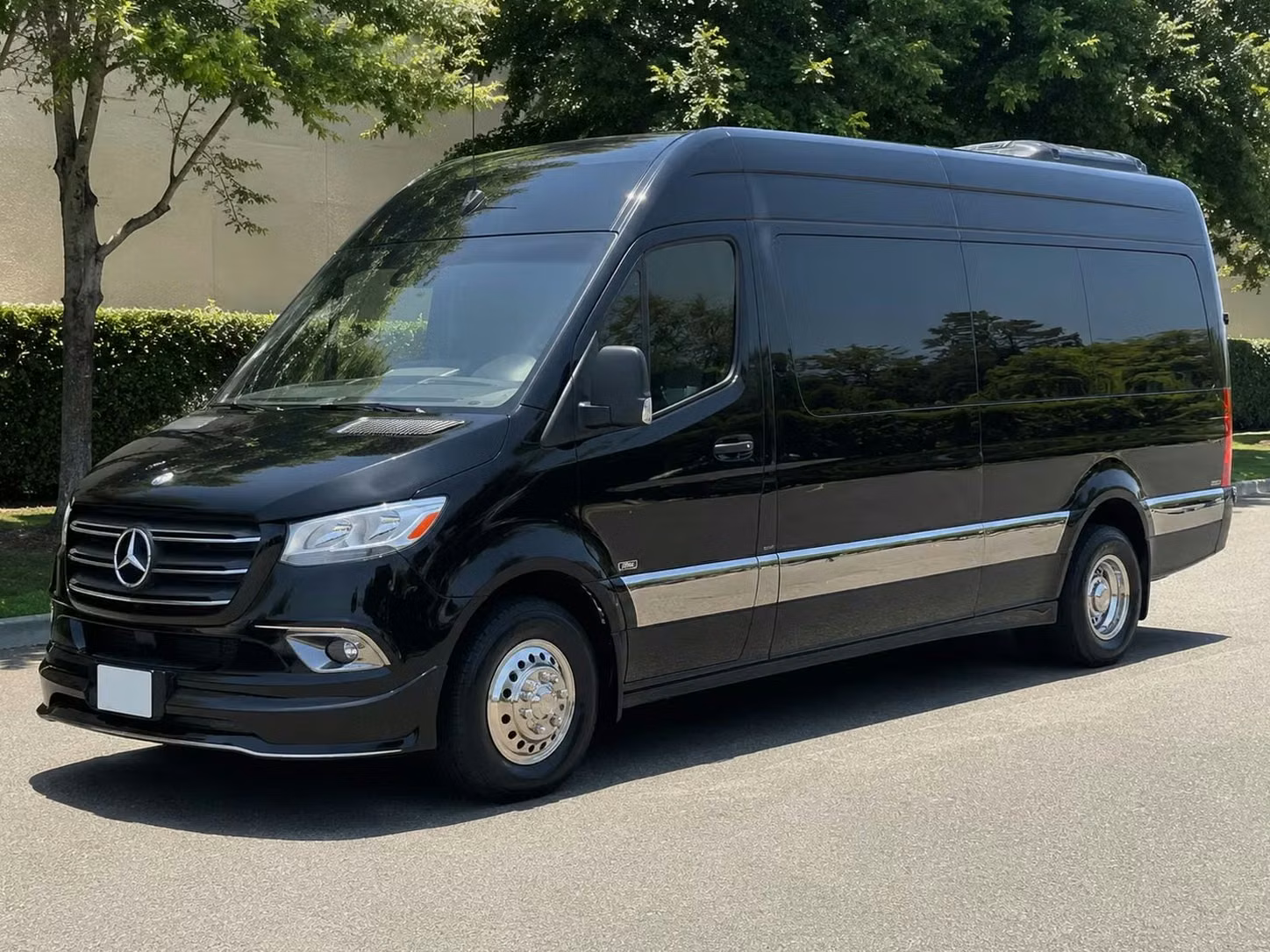 san dimas sprinter van rental with driver