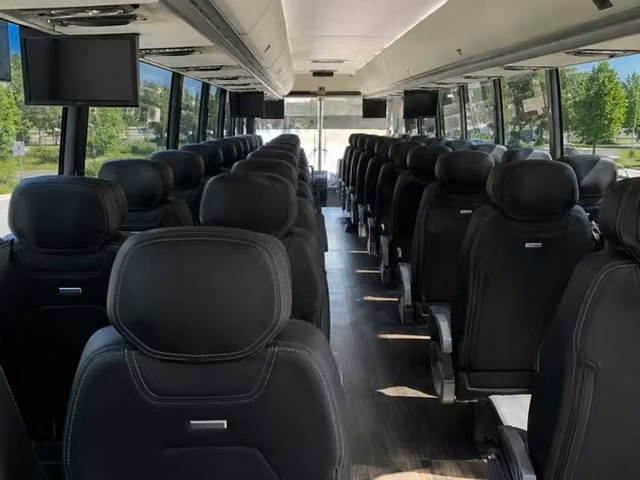 san dimas charter bus interior