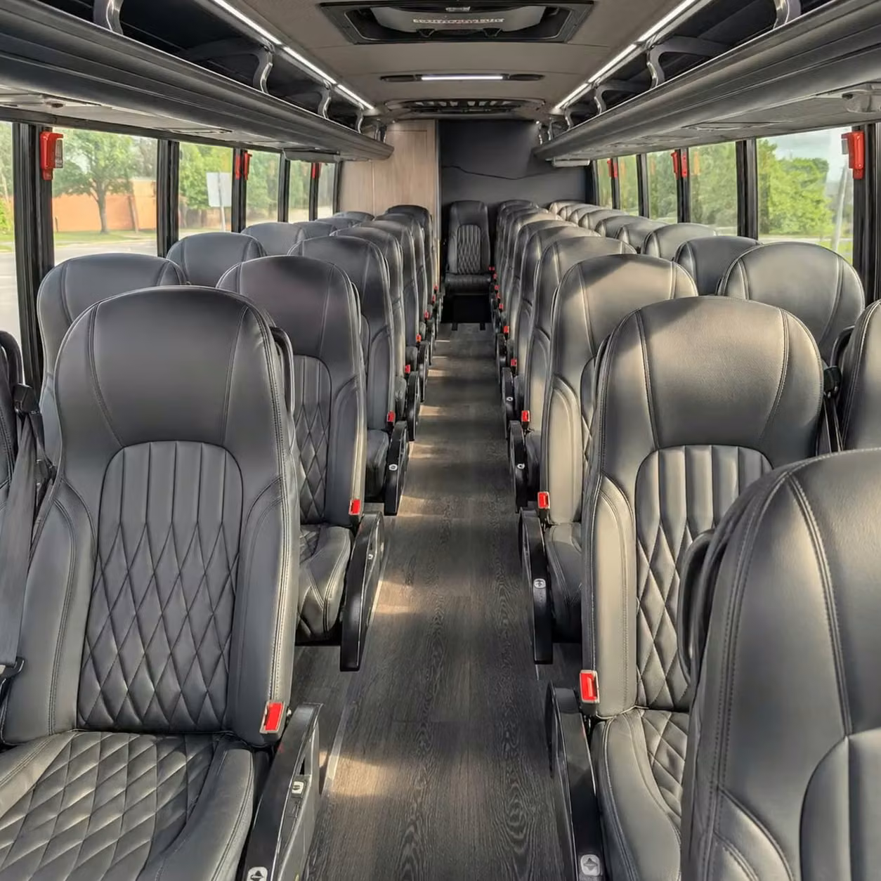 30 passenger minibus interior