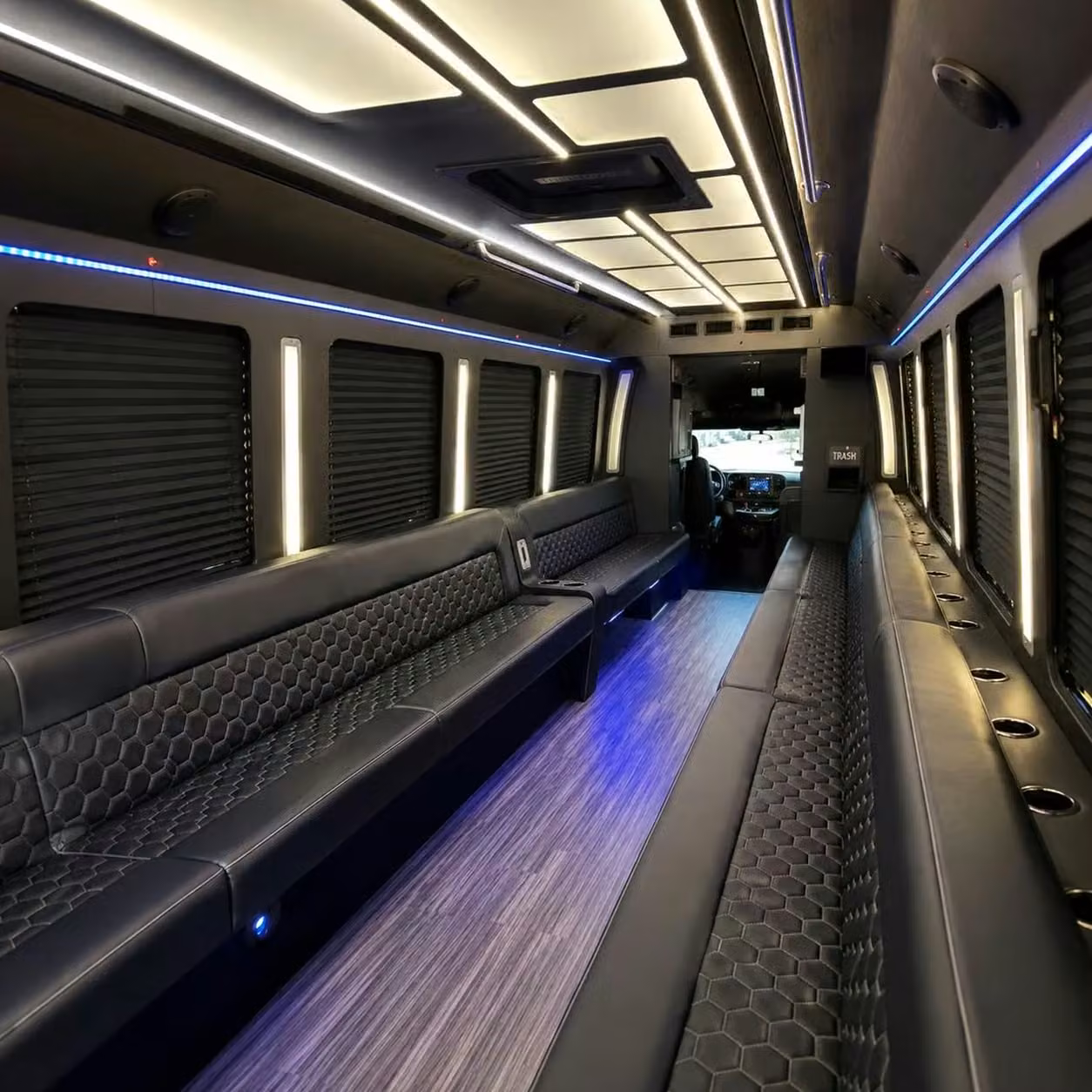 party bus interior