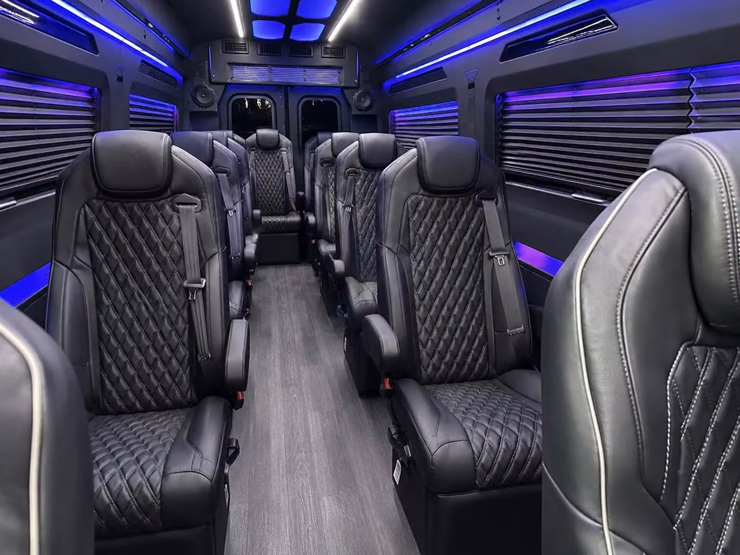 sprinter van with driver interior